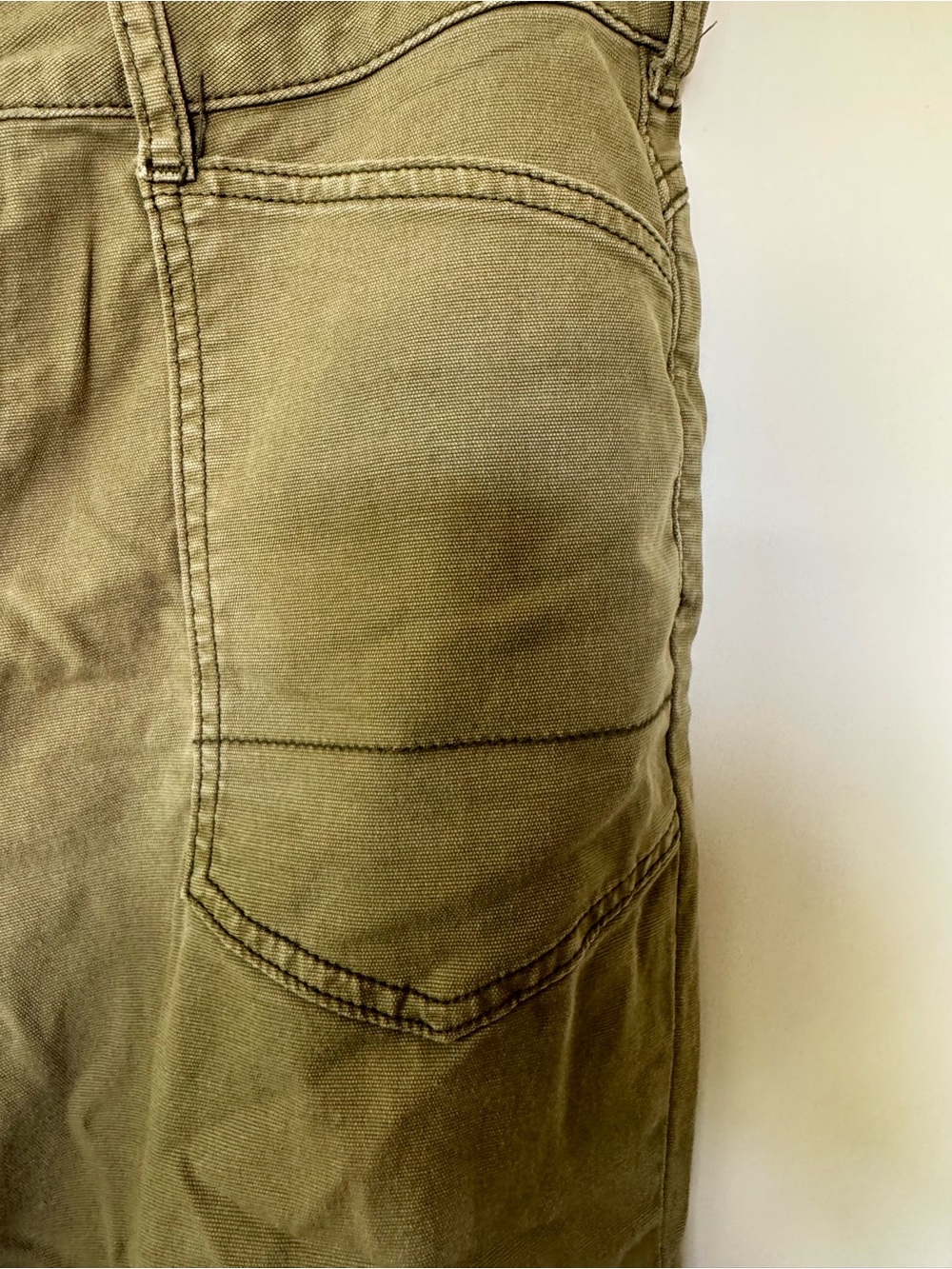 Pilcro Utility Cargo Pants in Olive - Picture 3 of 7